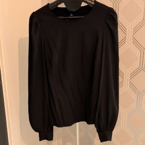 RW&CO. Classic Black Blouse